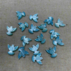 Natural Mother of pearl small beads dove shape the bird design cutting for jewelry making necklace design bracelet blue shell