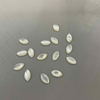 Natural Mother of pearl small cabochon cutting earring design making jewelry inlay white shell small beads jewelry parts using