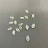 Natural Mother of pearl small cabochon cutting earring design making jewelry inlay white shell small beads jewelry parts using