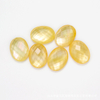 Natural Mother of pearl cabochon cutting face yellow shell oval shape rings design making jewelry DIY bracelet making beads