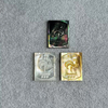 Natural Mother of pearl icons design square shape face cutting cabochon making for pendant inlay embossment face black 