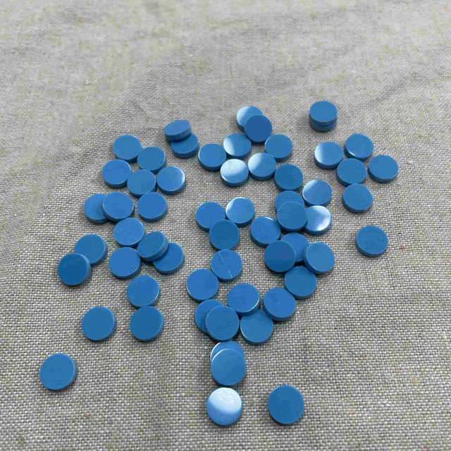 Turquoise round shape plain carving colors jewelry making cabochon parts for necklace little things 