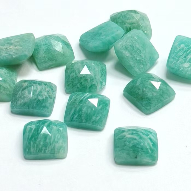 Natural Mother of pearl cabochon face cutting drop shape amazon stone for rings jewelry making inlay design small beads earring