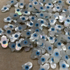 Natural Mother of pearl fatima hand big size evil eyes for jewelry making for necklace bracelet using and jewelry inlay design