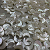 Natural Mother of pearl moon design cutting chain making small beans for jewelry making star shape small heart white shell 