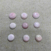 Natural Mother of pearl round cabochon pink shell cutting queen conch shell jewelry inlay making rings design pendant small round