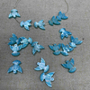 Natural Mother of pearl small beads dove shape the bird design cutting for jewelry making necklace design bracelet blue shell