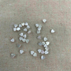 Natural Mother of pearl small heart shape cutting jewelry beads for necklace design making chain white shell small size cabochon