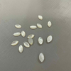 Natural Mother of pearl small cabochon cutting earring design making jewelry inlay white shell small beads jewelry parts using