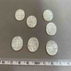 Natural Mother of pearl guadalupe oval shape for necklace making jewelry mery cutting image white shell inlay design pendant 