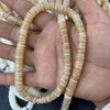 Natural Mother of pearl round necklace design making thin light thickness bracelet disc shape white color jewelry DIY making 