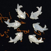Natural Mother of pearl carving fish shape pendant jewelry embossment cutting cute things fish handmade design for DIY