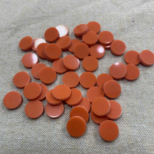 Turquoise material round shape color rings making jewelry inlay design using for parts pendant small beans