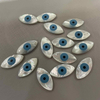 Natural Mother of pearl evil eyes big size for pendant making necklace making design mariquesa shape cutting cabochon design