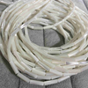 Mother of pearl cylindrical carving shell beans for jewelry DIY for necklace 