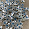Natural Mother of pearl fatima hand big size evil eyes for jewelry making for necklace bracelet using and jewelry inlay design