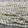 Mother of pearl rice beans for bracelet shell beans for chain for necklace DIY parts rice shape