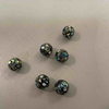 Natural Mother of pearl ball shape color beads for necklace design making pink shell round jewelry chain making using parts 