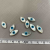 Natural Mother of pearl evil eyes pendant design cabochon jewelry making DIY inlay model bracelet design big size eye blue 