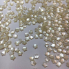 Natural Mother of pearl star shape cutting cabochon design small size white shell little star for jewelry earring making necklace 