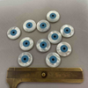 Natural Mother of pearl round eyes round shape for pendant making the necklace design big size evil eyes cabochon for rings