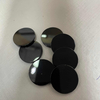Natural Mother of pearl round shape cutting black onxy plain face for jewelry inlay making pendant design black stone 