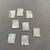 Natural Mother of pearl angle design image cutting baby icons cabochon jewelry pendant inlays making necklace parts square