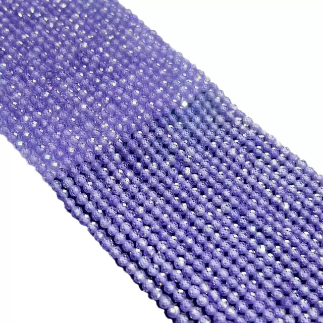 Natural Mother of pearl ball cutting face colorful zircon small beans for necklace design making bracelet design 