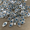 Natural Mother of pearl fatima hand big size evil eyes for jewelry making for necklace bracelet using and jewelry inlay design