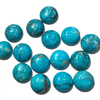 Natural Mother of pearl cabochon stone rings inlay making women jewelry design colorful stone beans necklace turquoise parts 