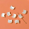 Natural Mother of pearl embossment design cutting flower shape for bracelet making DIY girls jewelry small parts pretty things 