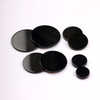 Natural Mother of pearl small disco shape by onxy stone for women necklace inlay design black stone small beans round plain 