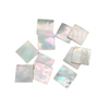 Natural Mother of pearl cube shape carving for factory making shape using square design pendant women necklace fashion