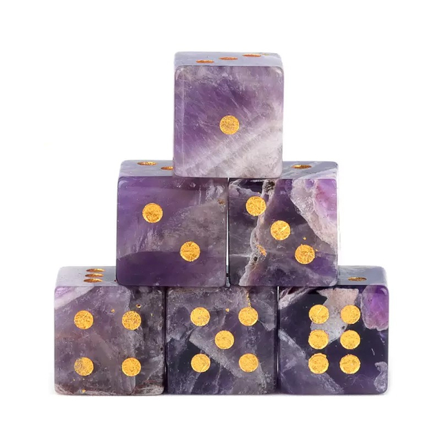 Natural Mother of pearl dice shape cutting lapis stone the cubes for play red stone colorful small beans pretty things for man 