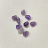 Natural Mother of pearl drop shape cutting for bracelet design making amethyst crystal bombe design small beans necklace parts 