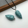 Natural Mother of pearl small pendant by tiger eyes drop shape cutting women jewelry design using necklace making opal black stone