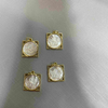 Natural Mother of pearl image shape cutting embossment pendant making angle image white shell round design guadalupe 