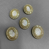 Natural Mother of pearl Maria design virgin pendant cutting for women jewelry fashion carving making guadalupe embossment 