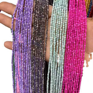 Natural Mother of pearl ball shape necklace design jewelry making DIY colorful beads small size bracelet design chain using 