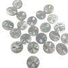 Natural Mother of pearl round shape cutting cabochon embossment design icons pendant jewelry inlay making face carving 