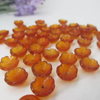 Natural Mother of pearl small beans cutting women jewelry making design agate for necklace DIY parts using blue stone cabochon shape 
