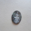 Natural Mother of pearl oval shape pendant image cutting women jewelry inlay making design black shell cabochon beans icons