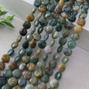 Natural Mother of pearl small beans Amethyst bombe shape cut for necklace fashion jewelry white turquoise round shape colorful 