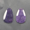 Natural Mother of pearl drop shape cutting Amazon face carving for women pendant making design crystal bigger size double face 