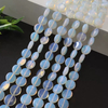 Natural Mother of pearl round beans necklace red agate necklace design making for women fashion design cabochon bombe cutting