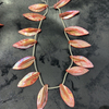 Natural Mother of pearl leaf shape cutting for earrings design women necklace making colorful shell small beans pretty things 