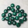 Natural Mother of pearl oval cabochon cutting for malachite long shape pendant making women jewelry small beans for bracelet design