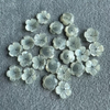 Natural Mother of pearl flower design cutting small beans for girl bracelet DIY jewelry white shell pretty things necklace using parts
