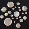 Natural Mother of pearl marquise shape cutting for earring inlay desing making white shell small beans cabochon jewelry bracelet 