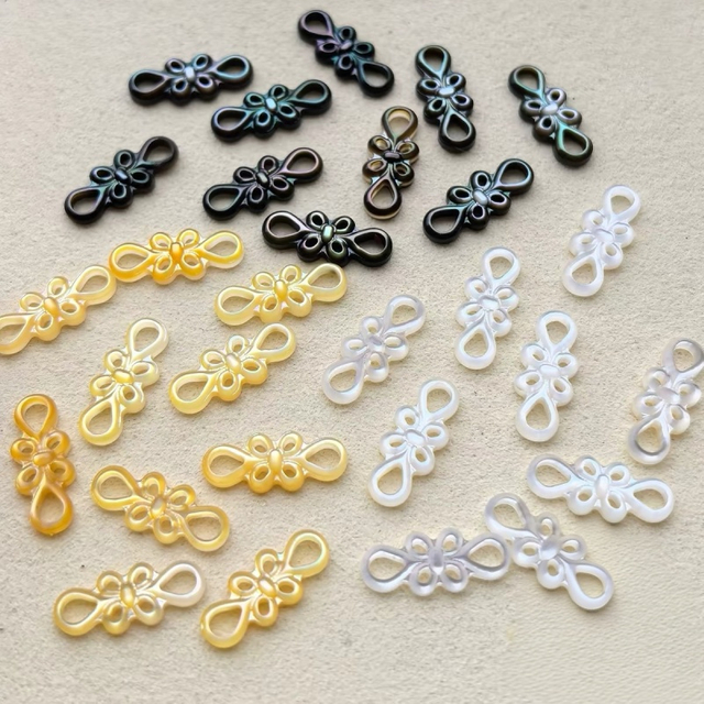 Natural Mother of pearl infinite design cutting small cabochon for jewelry DIY beans using necklace making parts women bracelet 